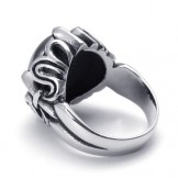 Luxuriant in Design Delicate Colors Excellent Quality Titanium Ring