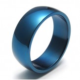 Deft Design Color Beautiful in Colors Excellent Quality Titanium Ring