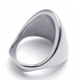 Deft Design Color Brilliancy Stable Quality Titanium Ring 