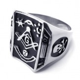 Fashionable Patterns Color Brilliancy High Quality Titanium Ring