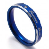 Sophisticated Technology Beautiful in Colors High Quality Titanium Ring