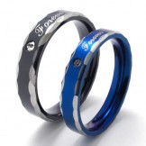 Sophisticated Technology Beautiful in Colors High Quality Titanium Ring