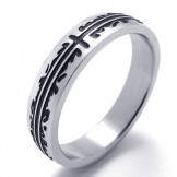 Skillful Manufacture Color Brilliancy Reliable Quality Titanium Ring