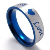 Skillful Manufacture Beautiful in Colors to Have a Long Standing Reputation Titanium Ring