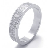 Finely Processed Color Brilliancy Durable in Use Titanium Ring