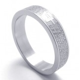 Finely Processed Color Brilliancy Durable in Use Titanium Ring