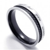 Elegant Shape Delicate Colors High Quality Titanium Ring