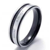 Deft Design Delicate Colors Superior Quality Titanium Ring