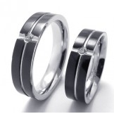Finely Processed Color Brilliancy The King of Quantity Titanium Ring