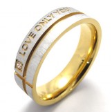 Elegant Shape Beautiful in Colors Stable Quality Titanium Ring