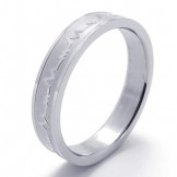 Elegant Shape Color Brilliancy The King of Quality Titanium Ring
