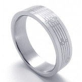 Elegant Shape Color Brilliancy Selling Well all over the World Titanium Ring