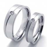 Rational Construction Color Brilliancy Selling Well all over the World Titanium Ring