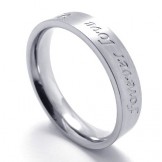 Various Styles Color Brilliancy World-wide Renown Titanium Ring