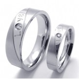 Attractive Design Color Brilliancyto Have a Long Standing Reputation Titanium Ring
