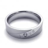 Latest Technology Color Brilliancy Excellent Quality Titanium Ring
