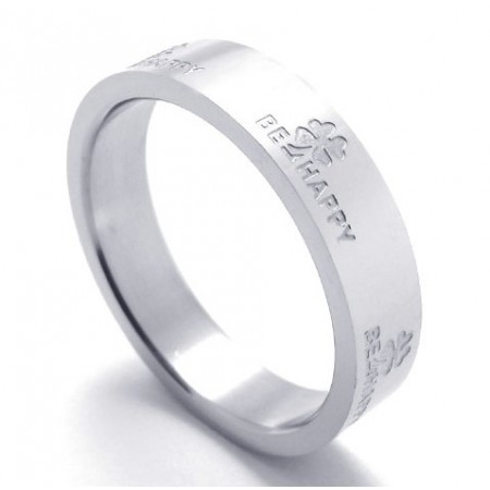 Professional Design Delicate Colors The Queen of Quality Titanium Ring