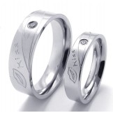 Professional Design Delicate Colors Superior Quality Titanium Ring