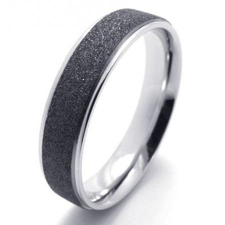 Attractive Design Delicate Colors High Quality Titanium Ring