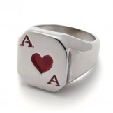 Fashionable Patterns Color Brilliancy The King of Quality Titanium Ring