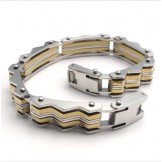 Deft Design Color Brilliancy Excellent Quality Titanium Bracelet