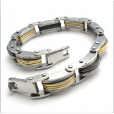 Skillful Manufacture Color Brilliancy Stable Quality Titanium Bracelet