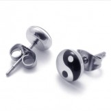 Finely Processed Delicate Colors High Quality Titanium Earrings
