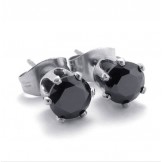 Skillful Manufacture Color Brilliancy Excellent Quality Titanium Earrings 