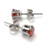 Deft Design Color Brilliancy Stable Quality Titanium Earrings