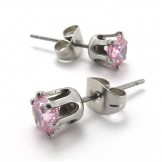 Attractive Design Beautiful in Colors Stable Quality Titanium Earrings