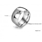 Complete in Specifications Male Titanium Ring 