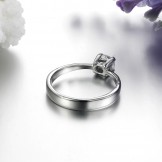 Quality and Quantity Assured Female Titanium Ring With Rhinestone
