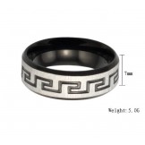 Superior Quality Black Titanium Ring