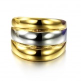 Well-known for Its Fine Quality Exaggerate Titanium Ring 