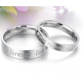 Excellent Quality Classic Titanium Ring For Lovers 