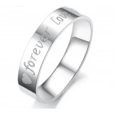 Excellent Quality Classic Titanium Ring For Lovers 