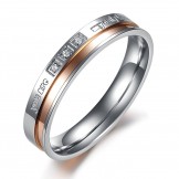 Reliable Quality Titanium Ring For Lovers