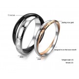 Wide Varieties Personality Titanium Ring For Lovers 