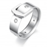 Dependable Performance Screw Titanium Ring For Lovers 