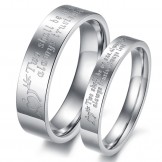 Reliable Quality Titanium Ring For Lovers 