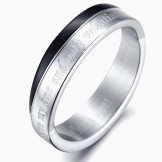 The Queen of Quality Alternative Creative Titanium Ring For Lovers