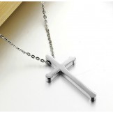 Selling Well all over the World Cross Titanium Necklace