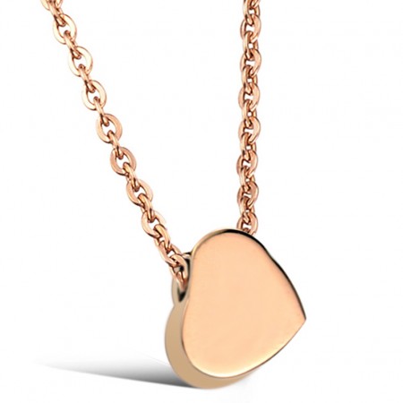 World-wide Renown Sweetheart Titanium Necklace 