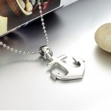 World-wide Renown Cross Titanium Necklace 
