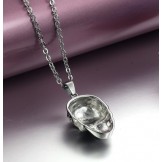 Superior Quality Male Skull Titanium Necklace 