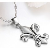 to Enjoy High Reputation at Home and Abroad Male Titanium Necklace 