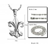 to Enjoy High Reputation at Home and Abroad Male Titanium Necklace 