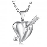 Selling Well all over the World Female Sweetheart Titanium Necklace