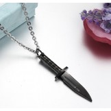 Easy to Use Dagger Titanium Necklace 