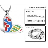 Reliable Quality Female Sweetheart Titanium Necklace 